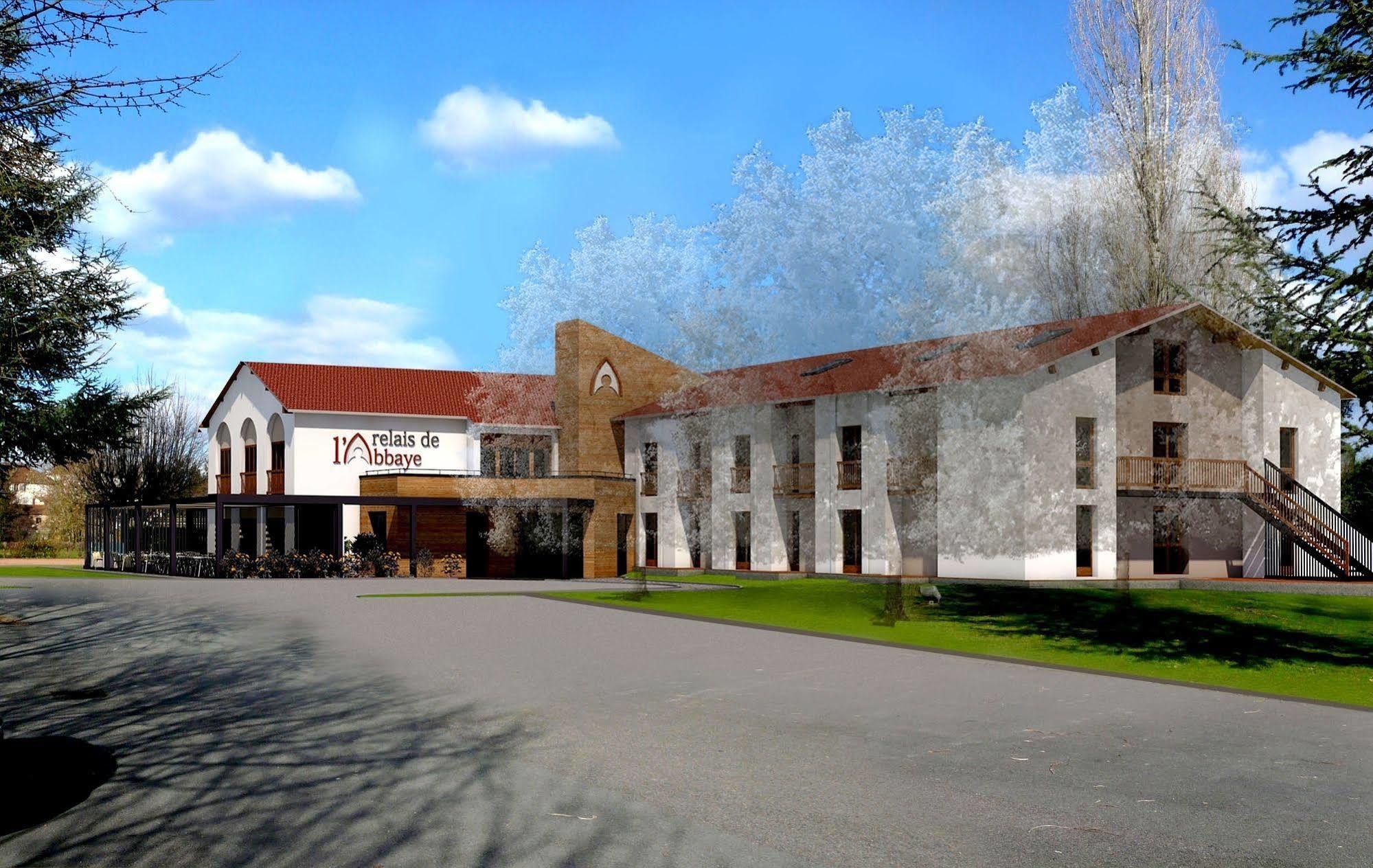 מלון Charlieu Relais De L'Abbaye מראה חיצוני תמונה